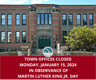 Town of East Hartford Offices Closed on Martin Luther King Day