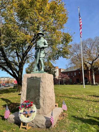 Wreath-Laying Ceremony to be Held on Veterans Day  at the East Hartford Public Library