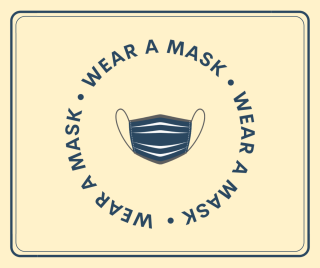 Town of East Hartford mask graphic