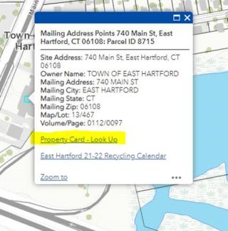 East Hartford Town Web Assessor Lookup Tool Announcement