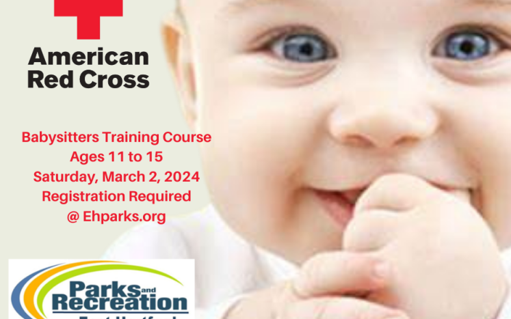 East Hartford Parks and Recreation Offering a Babysitter Training Course 