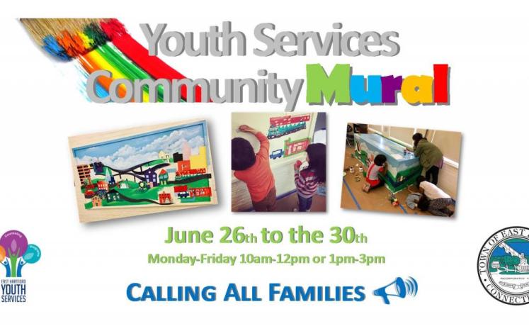 Youth Services Community Mural Project Graphic