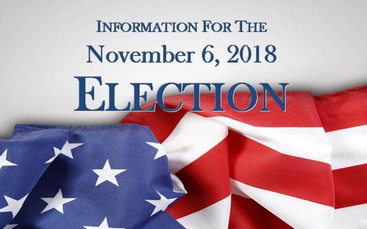 Information for the November 6 election 
