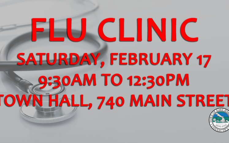 Town of East Hartford to Sponsor Flu Clinic February 17th