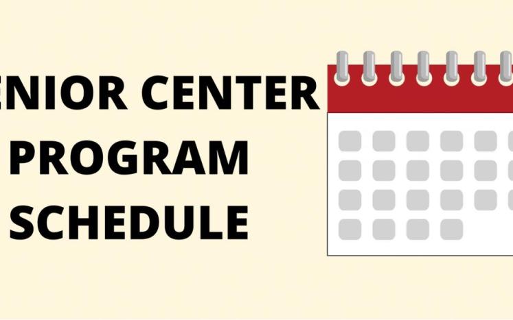 seniorfitness program schedule