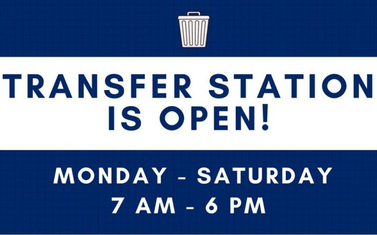transfer station expanded hours
