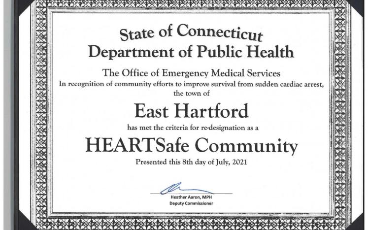east hartford heart safe
