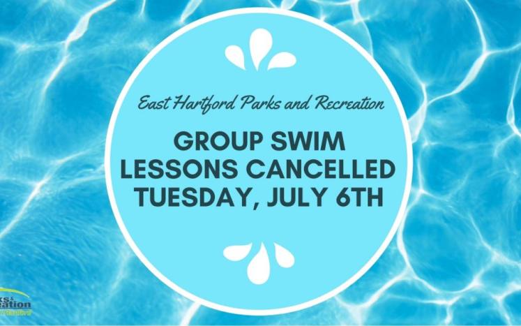 Swim Lessons Cancelled