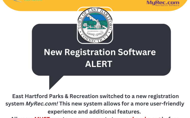Town Of East Hartford Parks & Recreation Department Improves Online Recreation Registration With MyRec.Com