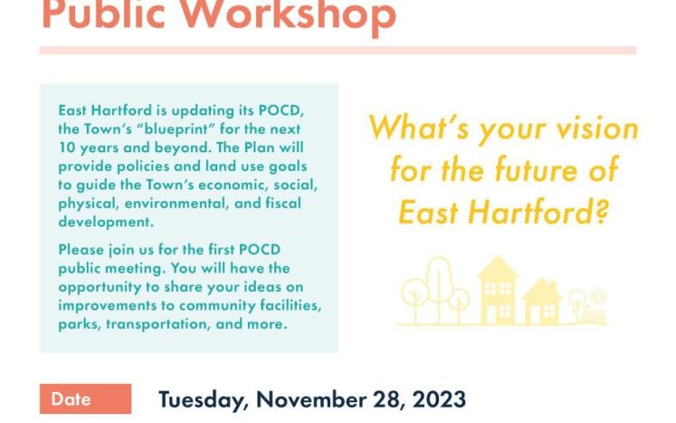 East Hartford Plan of Conservation and Development Public Workshop