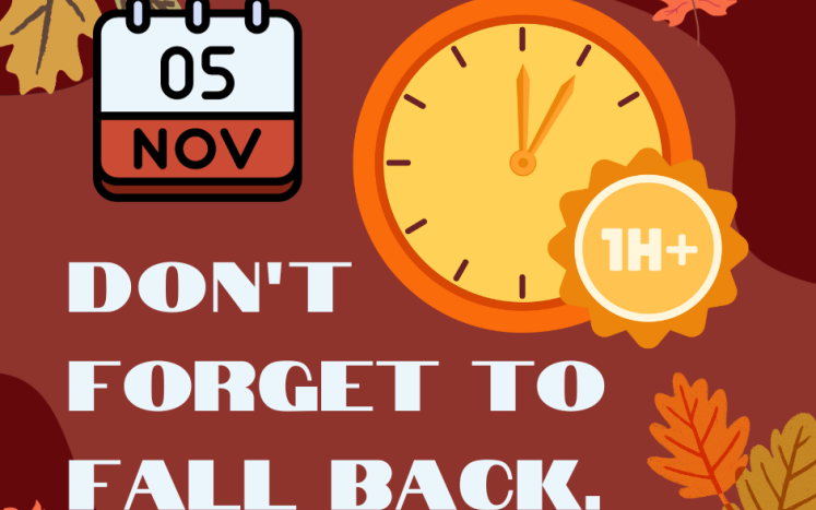 Daylight Saving Time Ends November 5, 2023