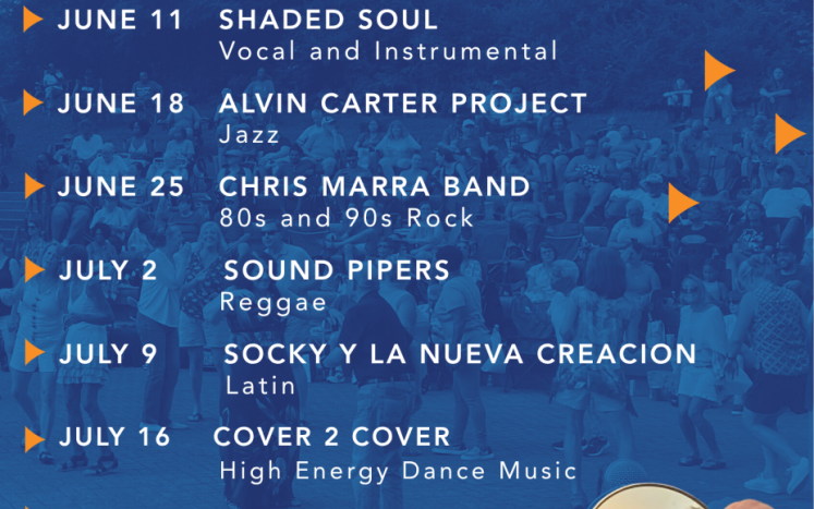 2026 Sounds of Summer Concert Series at Great River Park