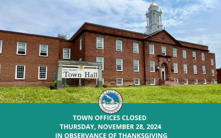 Town Offices Closed on Thanksgiving Day; Trash, Leaf & Recycling Pickup Delayed by One Day