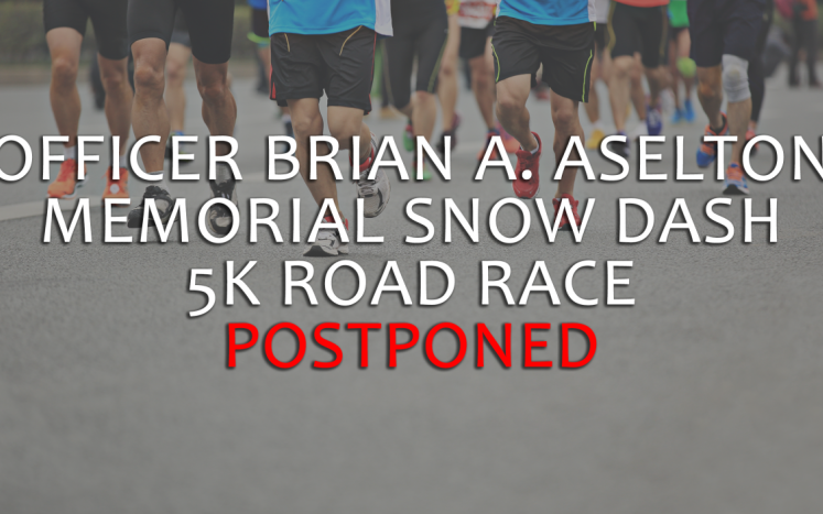 Aselton Memorial Snow Dash Postponed Due to Weather
