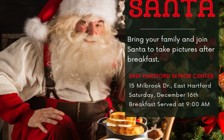 East Hartford French Toast Breakfast & Pictures with Santa 