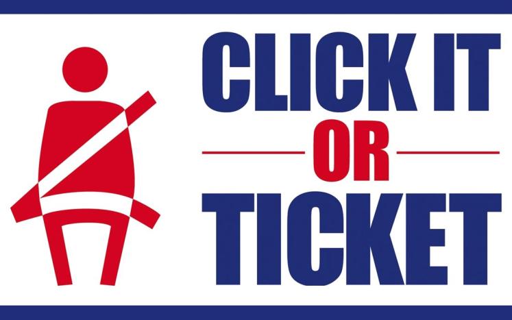 Click It or Ticket Poster