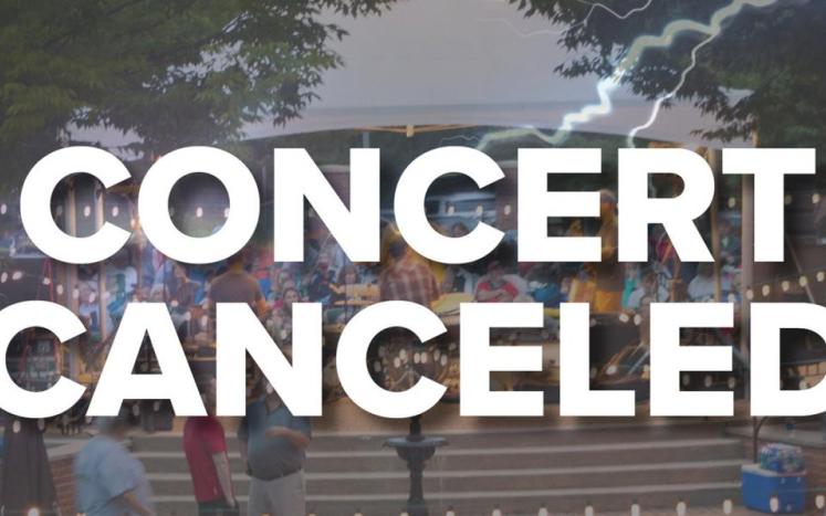 concert canceled