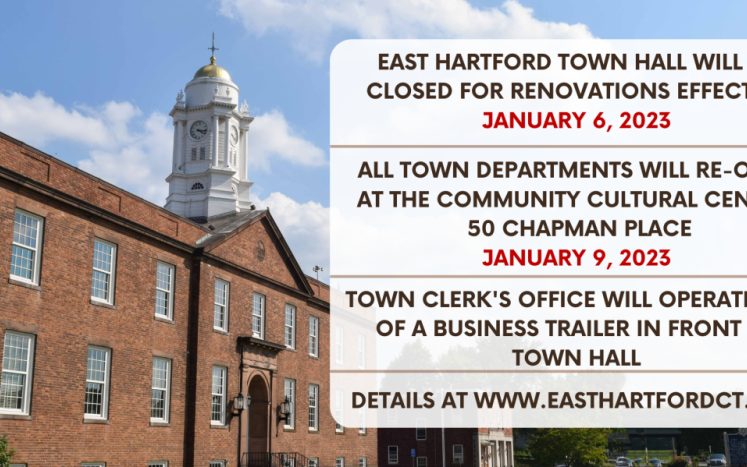 East Hartford Town Hall Renovation and Temporary Relocation - Phase 2 