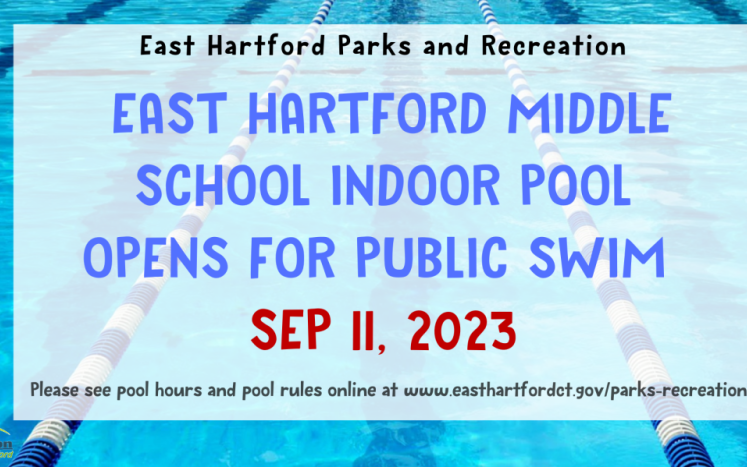 East Hartford Parks and Recreation Offering Indoor Public Swim This Fall