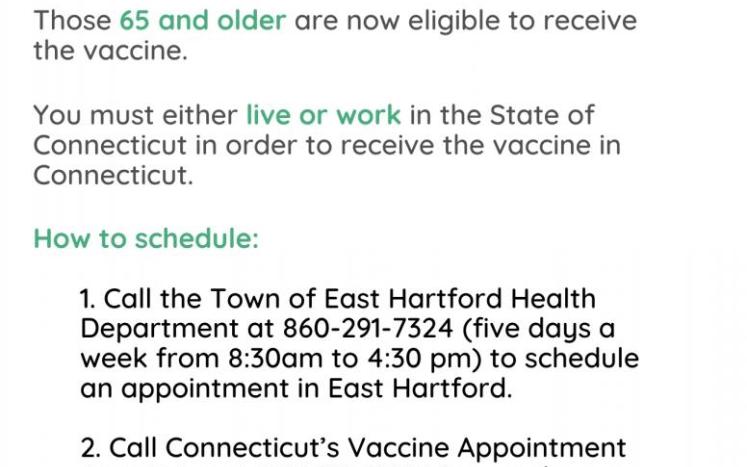 east hartford covid vaccination