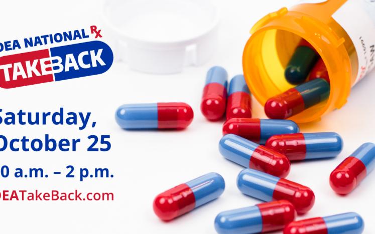 East Hartford Police and Health & Human Services Departments Announce DEA’s Take Back Day