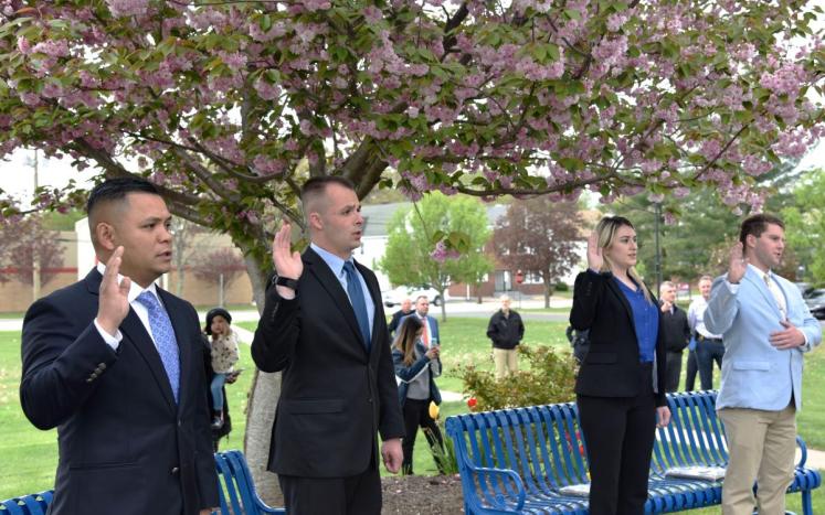 east hartford swears in new police officers