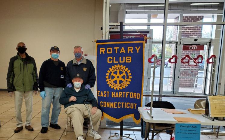 east hartford rotary distributes coats for kids
