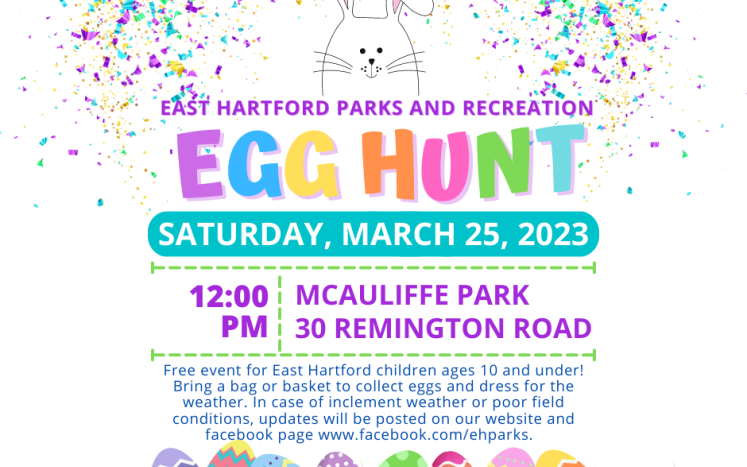 East Hartford Parks and Recreation Spring Events