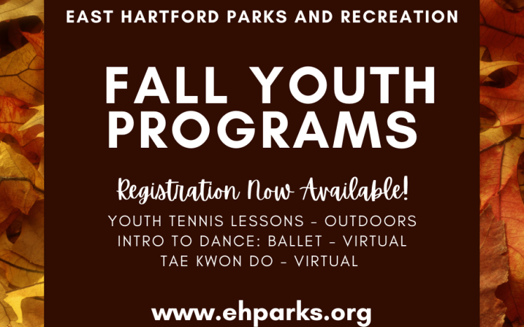 Fall Youth Programs Flyer