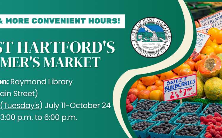 East Hartford Farmers Market Returns with New Vendors & New Hours 