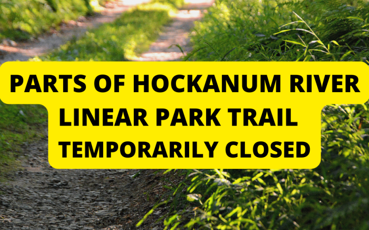 Two Sections of Hockanum River Linear Park Trail 
