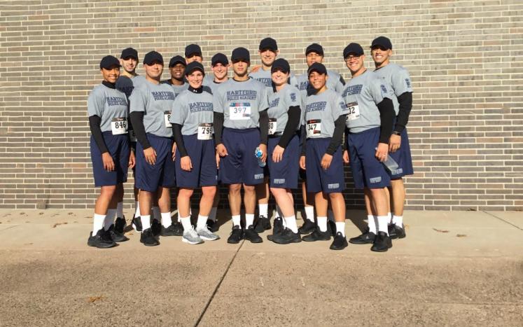 Cadets from Hartford Police Academy 