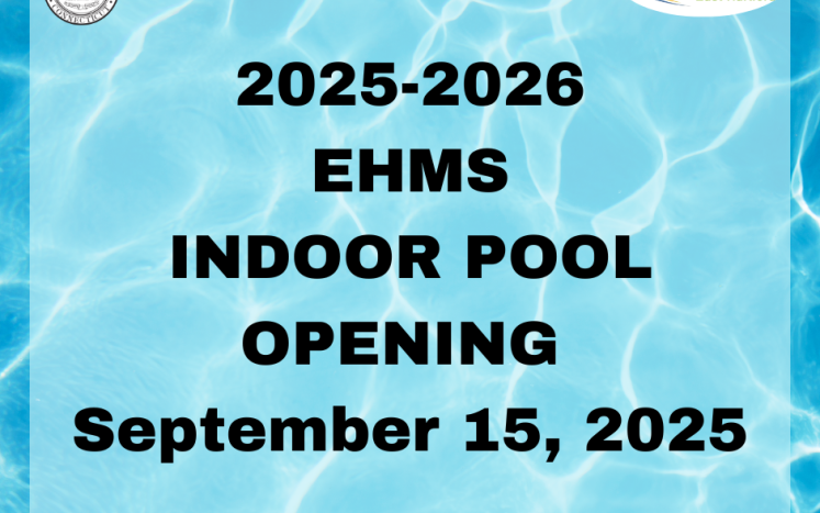 9/15 EHMS Indoor Pool OPENS