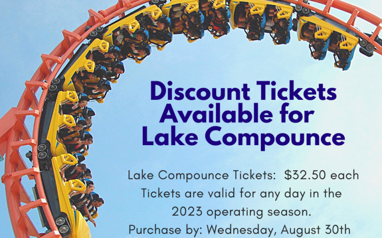 Parks and Recreation Department Offering Discount Tickets for Lake Compounce 