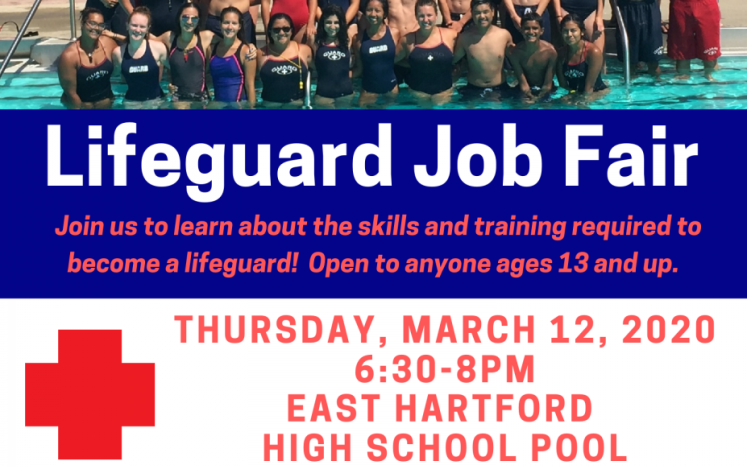 Lifeguard Job Fair flyer