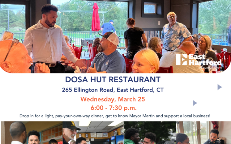 Dinner with the Mayor at Dosa Hut 