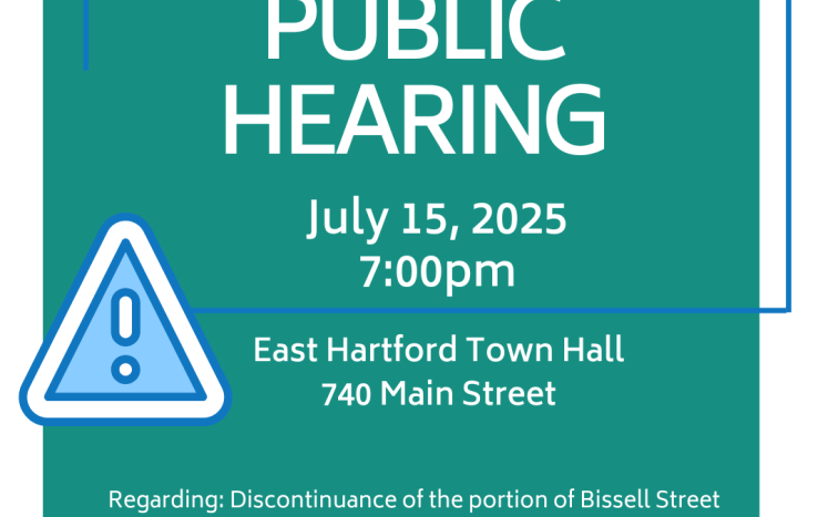 Notice of Public Hearing: July 15, 2025 Regarding Discontinuance of a Portion of Bissell Street