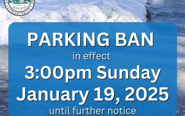 Weather Alert: Parking Ban in Effect Starting at 3PM on Sunday, January 19th until further notice
