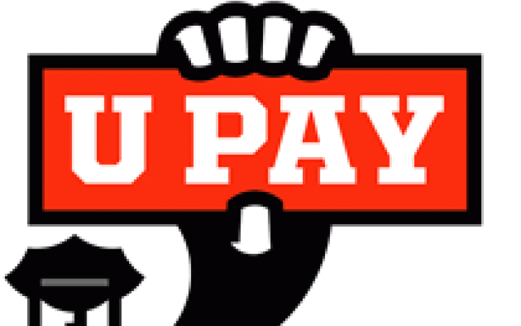 U Drive. U Text. U Pay. Logo