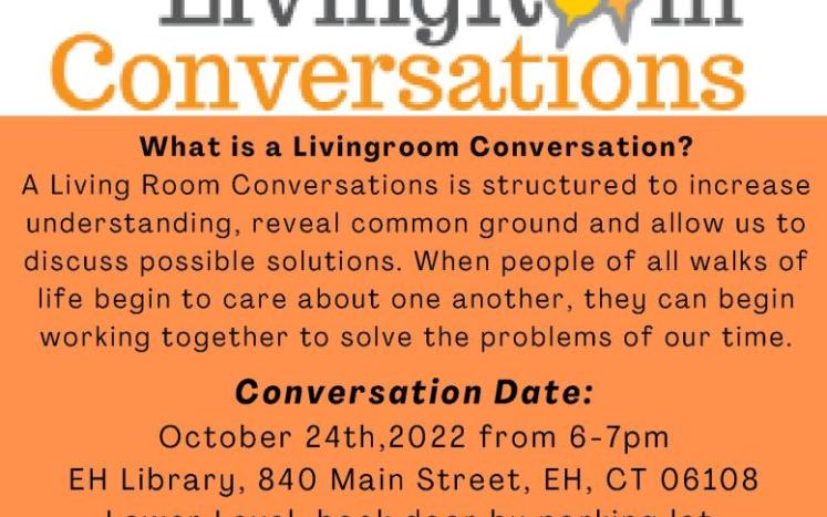 Join the East Hartford Works, Resident Advisory Council, for a Livingroom Conversation titled: " Does My Vote Really Matters"