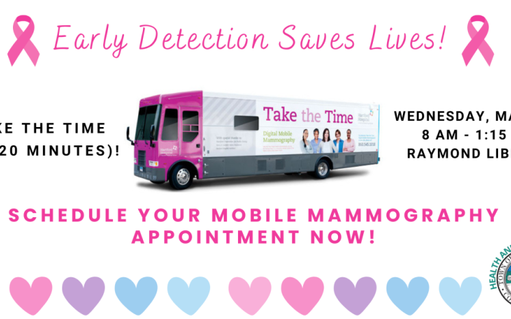 Mobile Mammography Event at Raymond Library