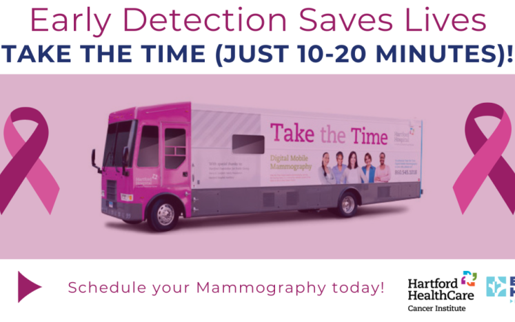 Mobile Mammography Van at Raymond Library
