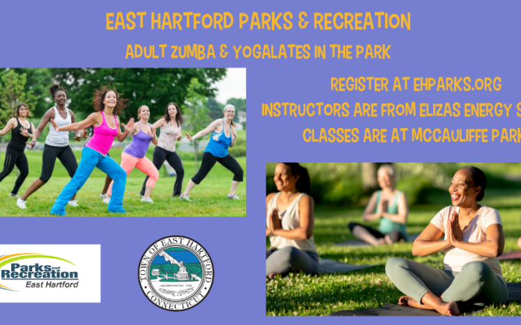 East Hartford Parks and Recreation Offering Summer Adult Classes in the Park 