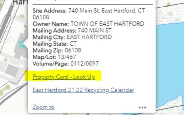 East Hartford Town Web Assessor Lookup Tool Announcement