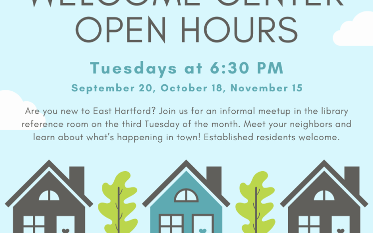 East Hartford Public Library Offers Welcome Center Open Hours