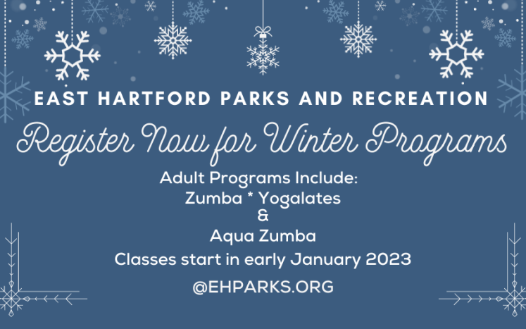 East Hartford Parks and Recreation Offering Winter Adult Classes