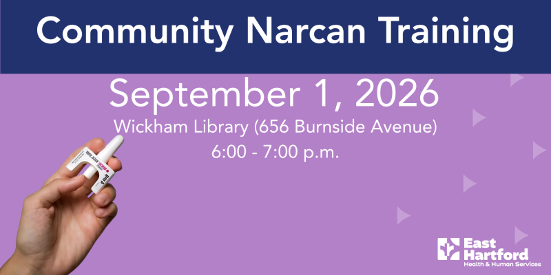 Community Narcan Training September 1, 2026 at Wickham Library Community Narcan Training September 1, 2026 at Wickham Library