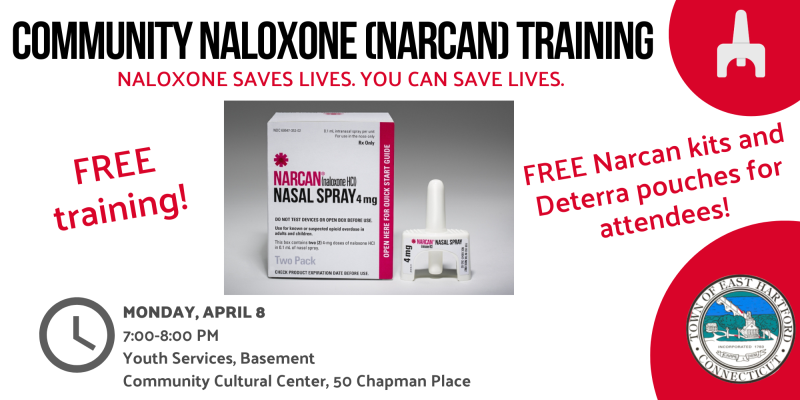 Community Naloxone (Narcan) Training April 8th