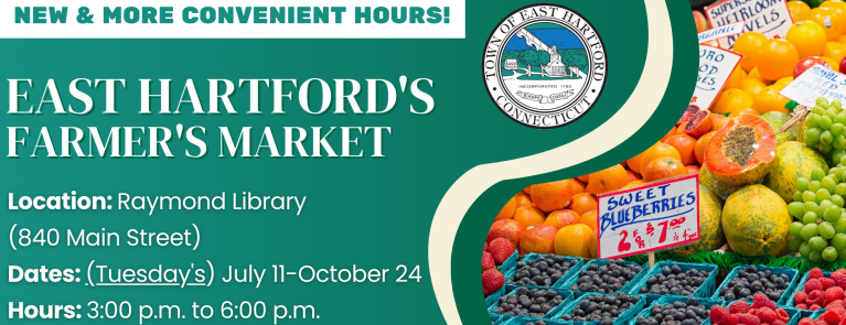 East Hartford Famers Market Returns with New Vendors & New Hours
